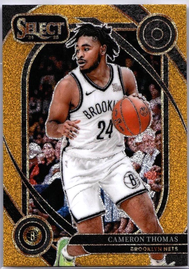 Cameron Thomas [Gold Glitter Prizm] #225