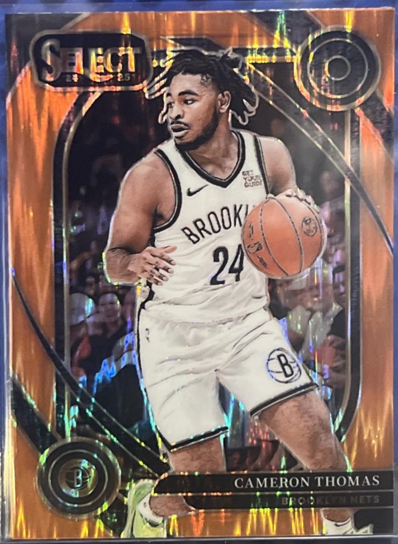 Cameron Thomas [Orange Flash Prizm] #225