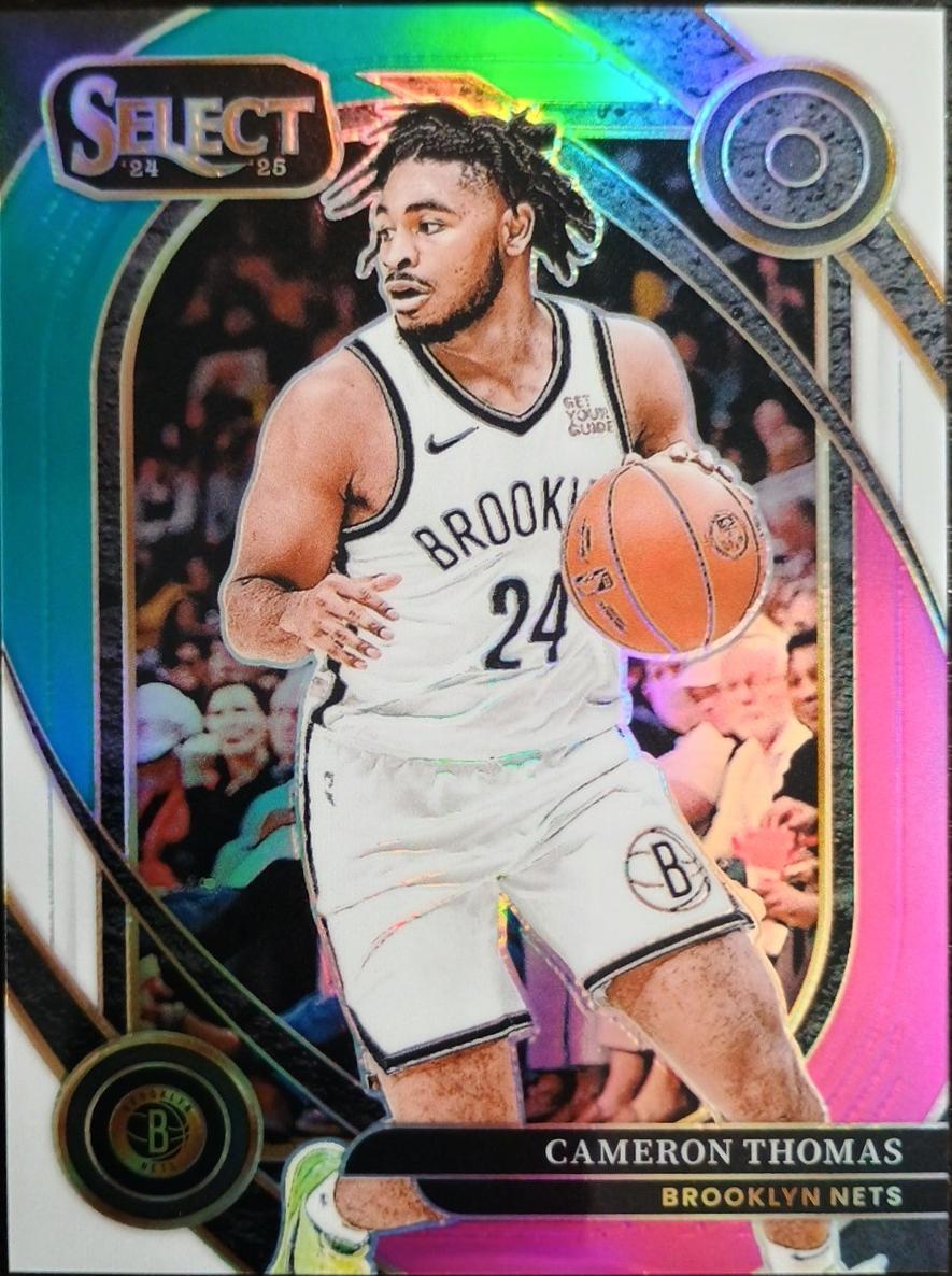 Cameron Thomas [Teal White Pink Prizm] #225