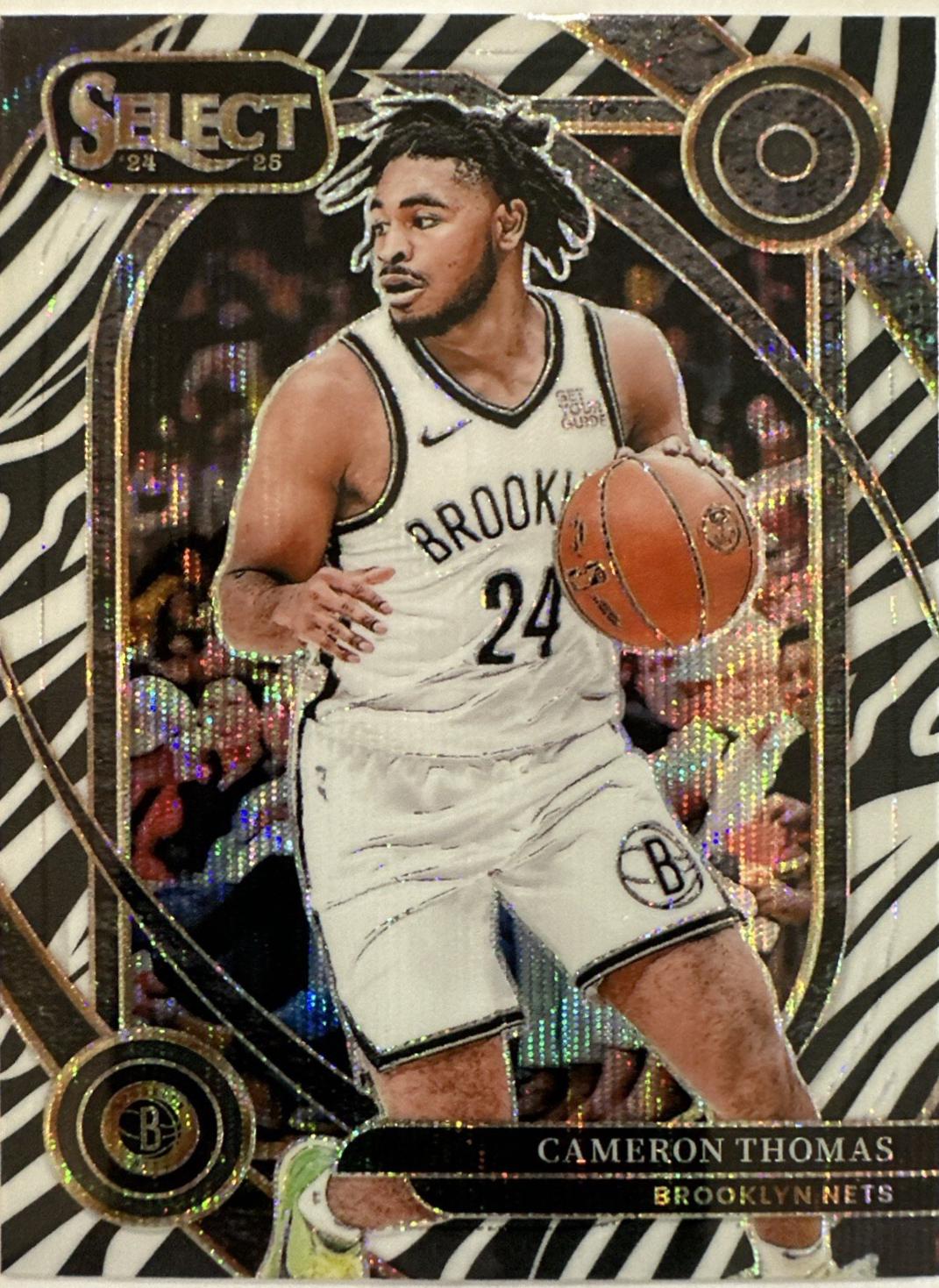 Cameron Thomas [Zebra Prizm] #225