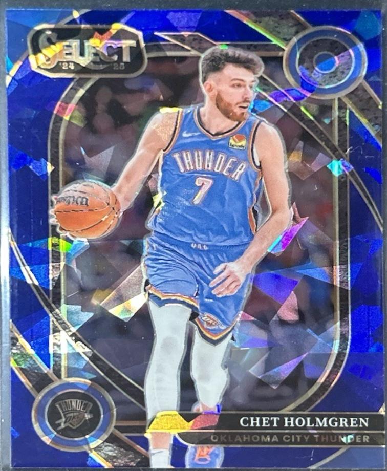 Chet Holmgren [Blue Cracked Ice Prizm] #222