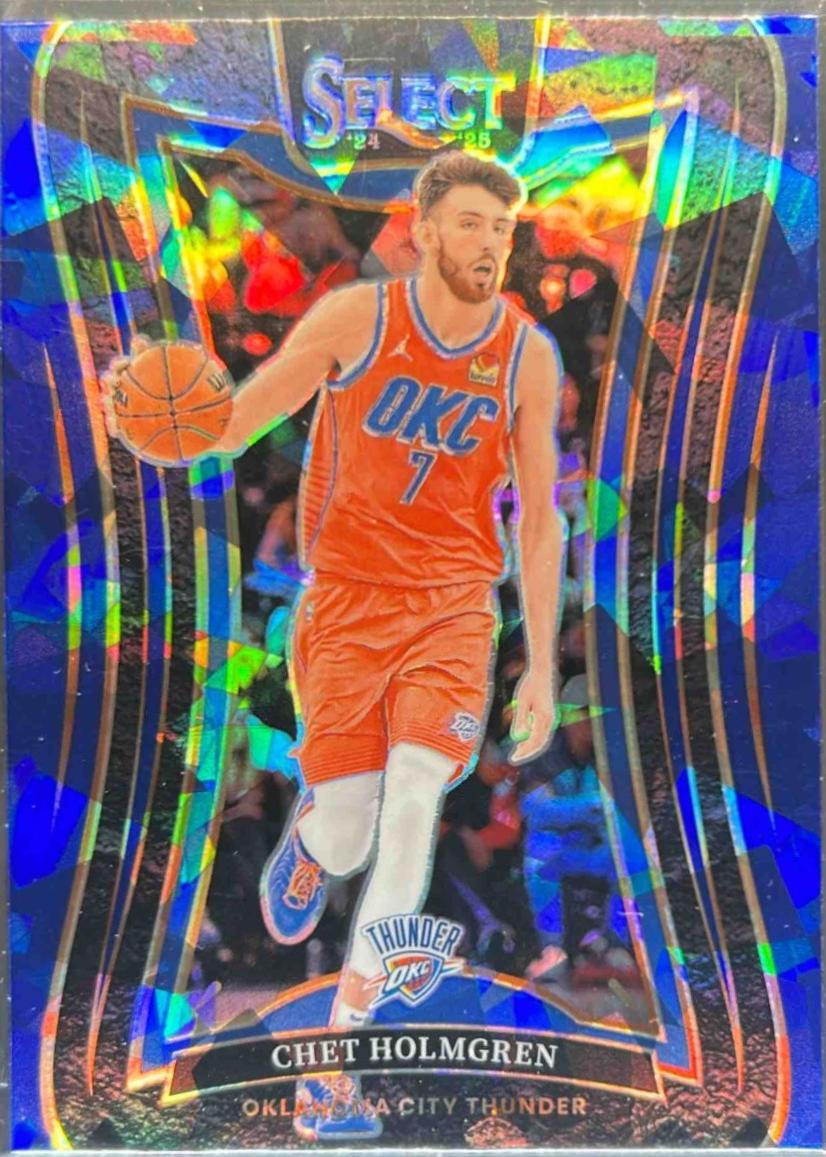 Chet Holmgren [Blue Cracked Ice Prizm] #322