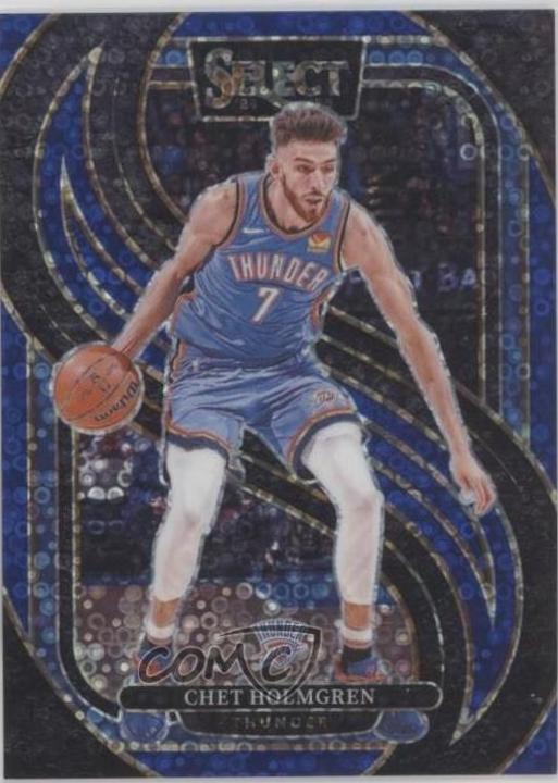 Chet Holmgren [Blue Disco Prizm] #128