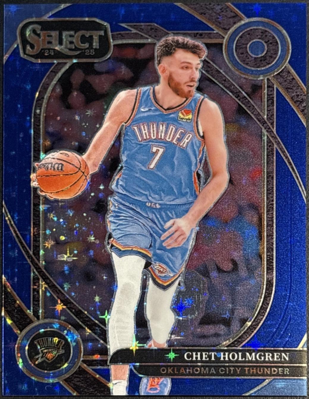 Chet Holmgren [Blue Stars Prizm] #222