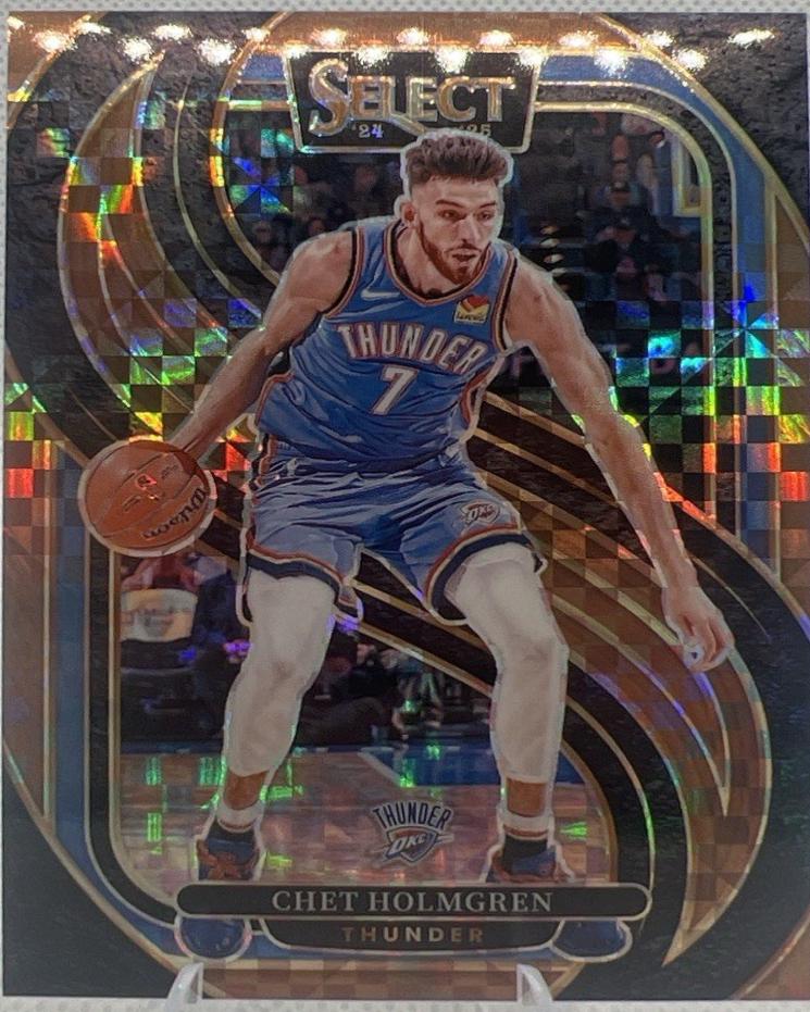 Chet Holmgren [Bronze Checker Prizm] #128