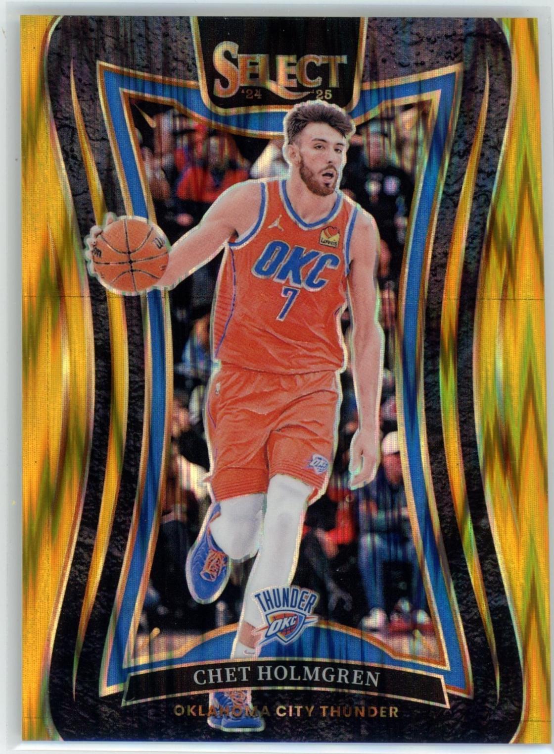 Chet Holmgren [Gold Flash Prizm] #322