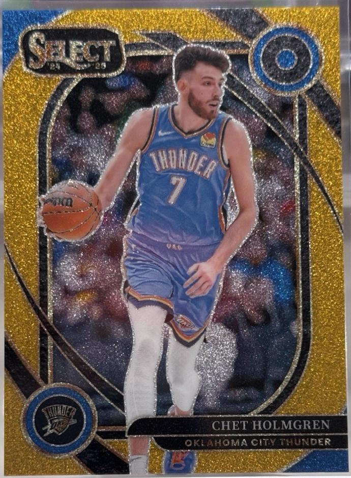 Chet Holmgren [Gold Prizm] #222