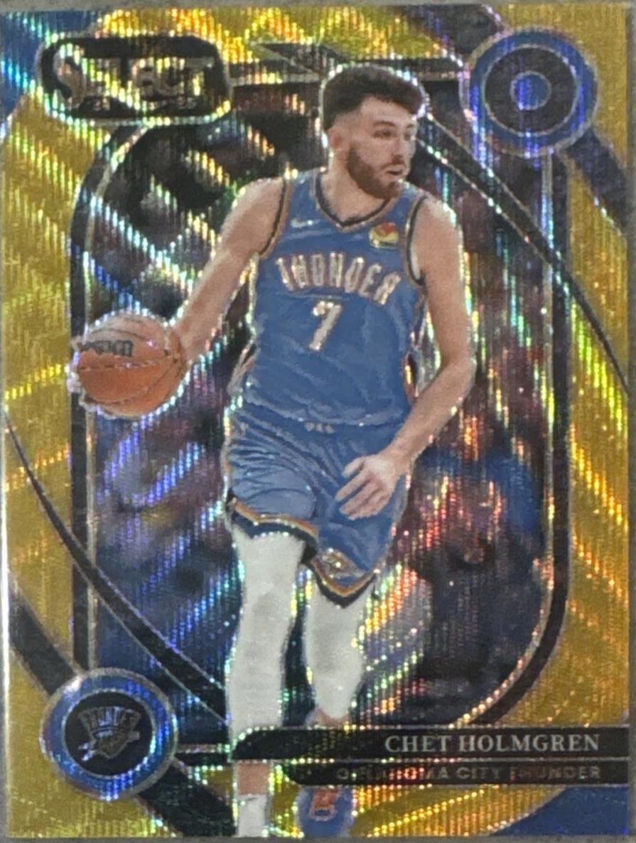 Chet Holmgren [Gold Wave Prizm] #222