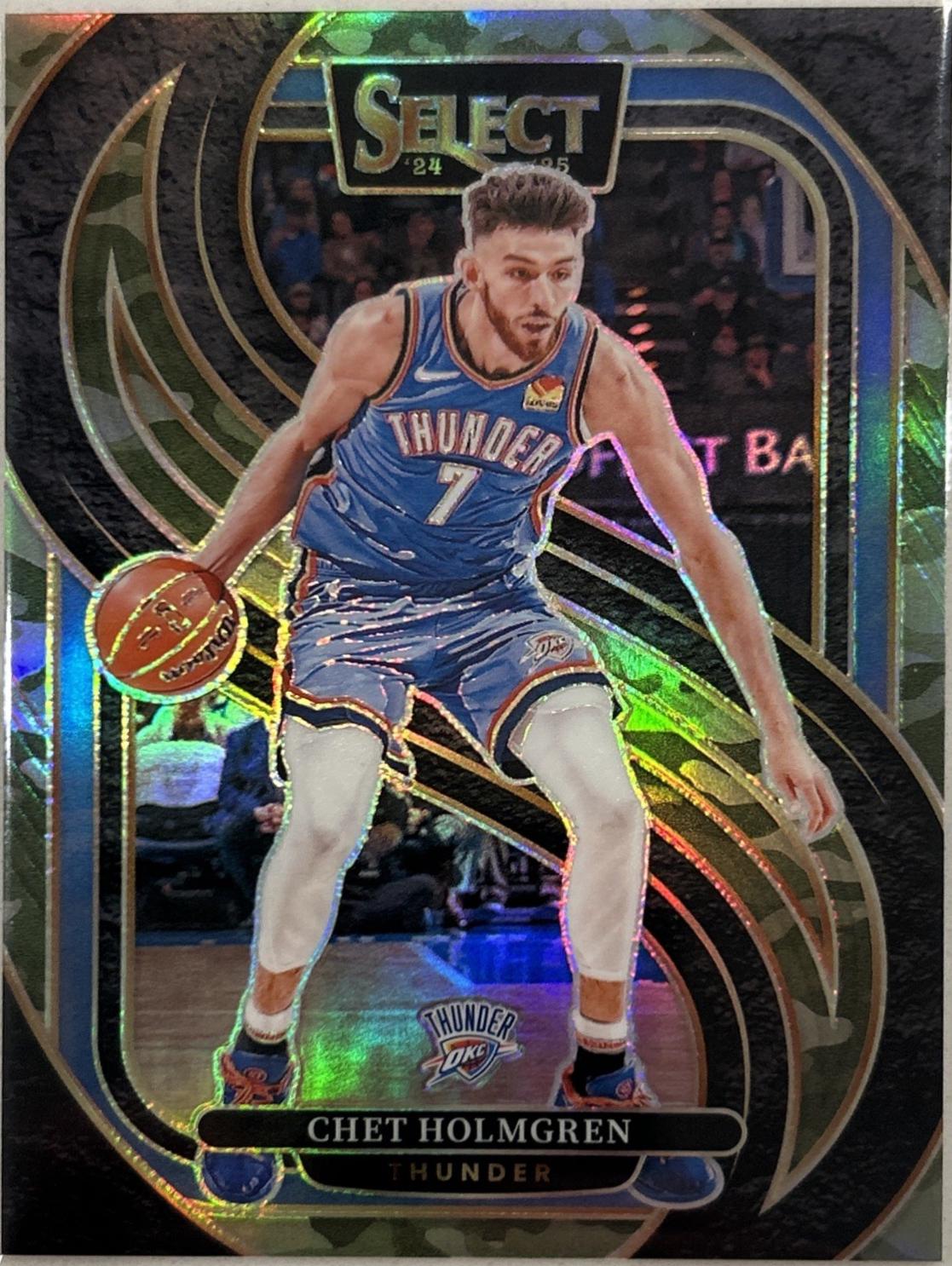 Chet Holmgren [Green Camo Prizm] #128