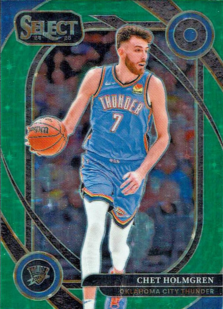 Chet Holmgren [Green Stars Prizm] #222