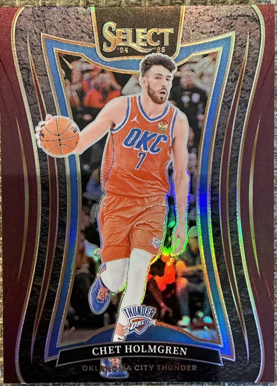 Chet Holmgren [Maroon Prizm] #322