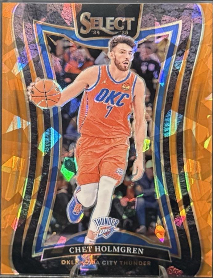 Chet Holmgren [Orange Cracked Ice Prizm] #322