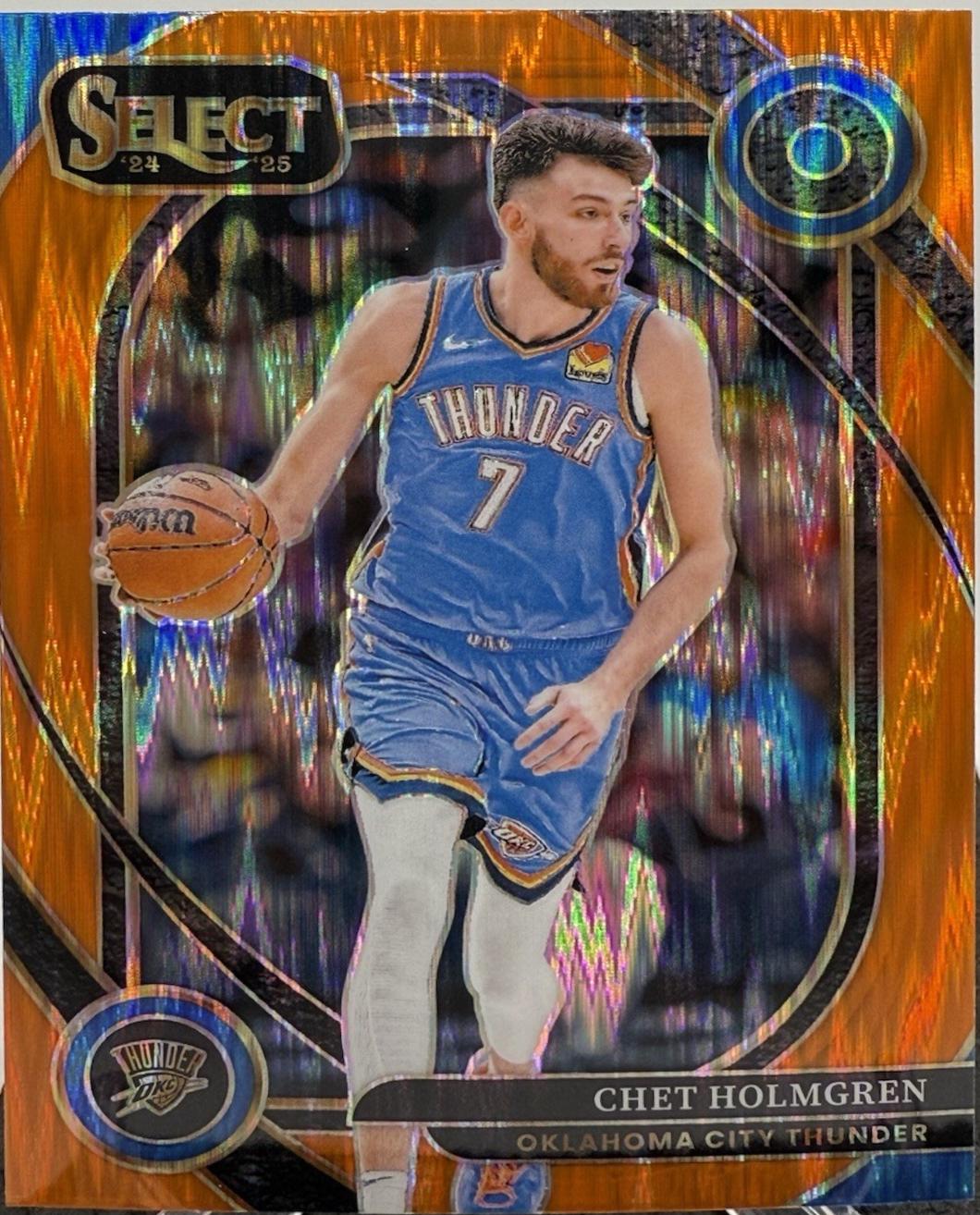 Chet Holmgren [Orange Flash Prizm] #222