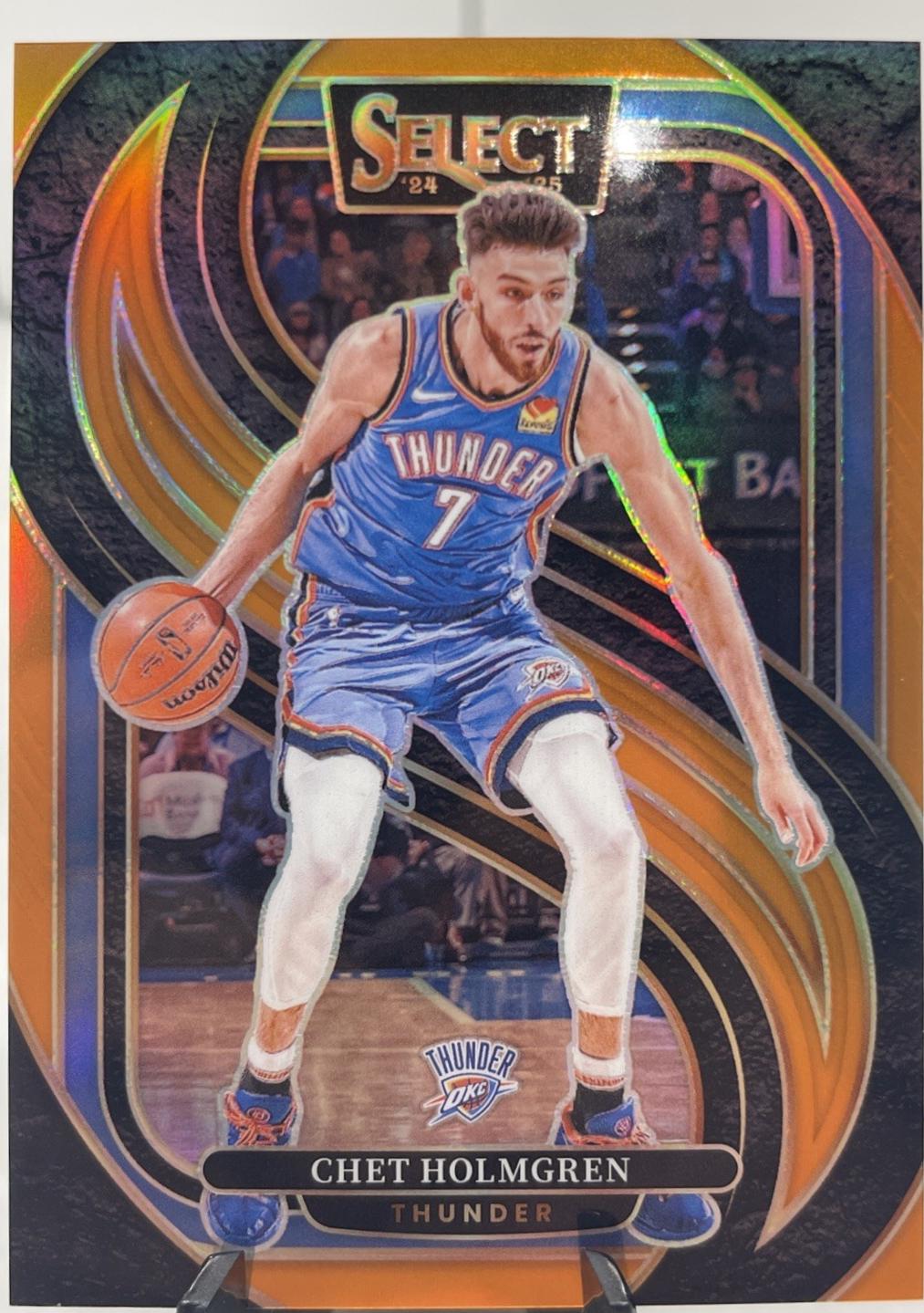 Chet Holmgren [Orange Prizm] #128