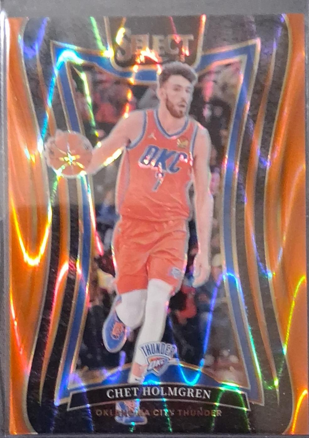 Chet Holmgren [Orange Tectonic Prizm] #322