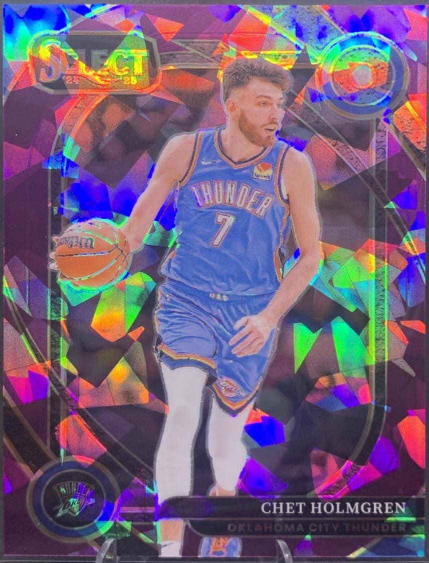 Chet Holmgren [Purple Cracked Ice Prizm] #222