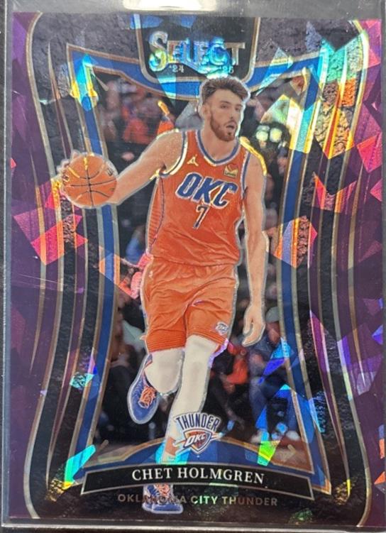Chet Holmgren [Purple Cracked Ice Prizm] #322