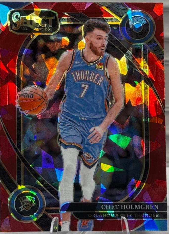 Chet Holmgren [Red Cracked Ice Prizm] #222