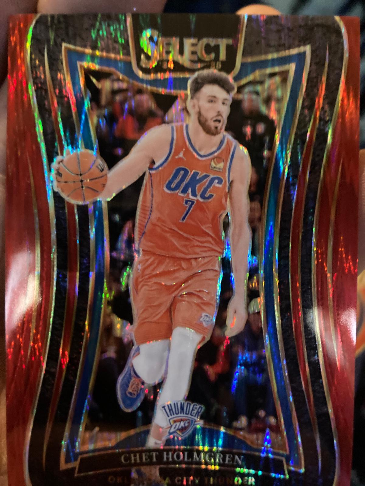 Chet Holmgren [Red Flash Prizm] #322