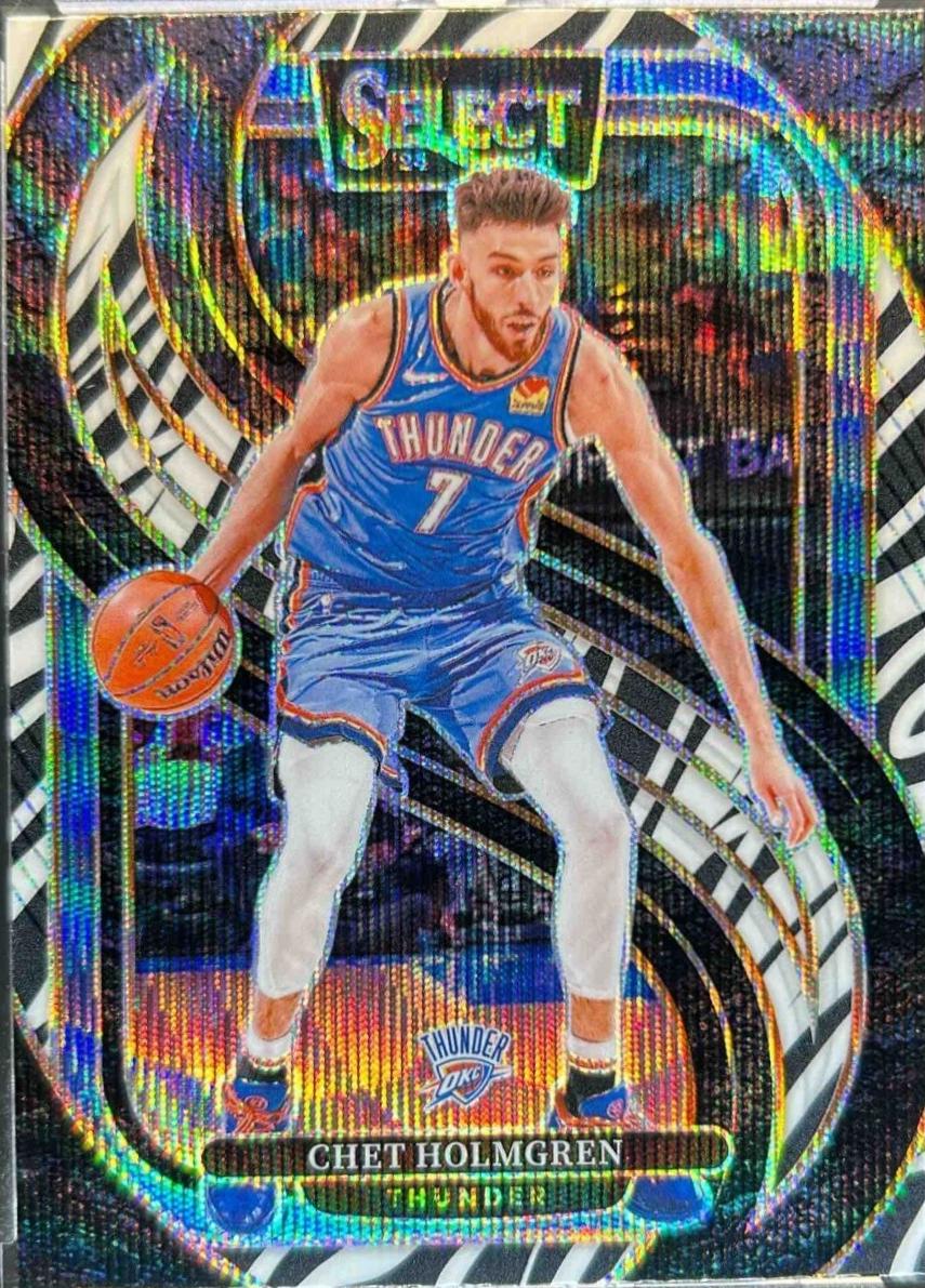 Chet Holmgren [Zebra Prizm] #128