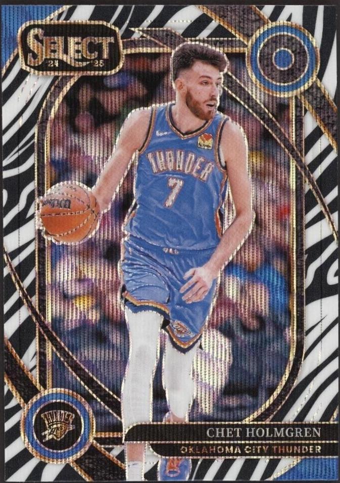 Chet Holmgren [Zebra Prizm] #222