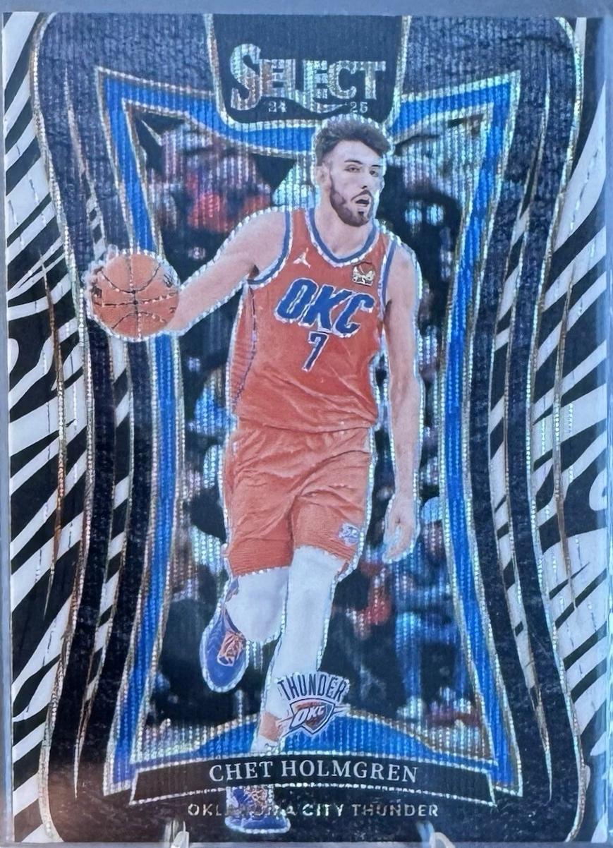 Chet Holmgren [Zebra Prizm] #322