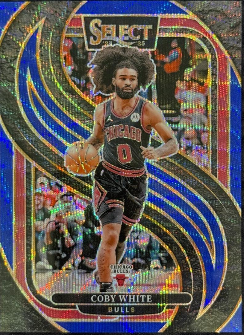 Coby White [Blue Wave Prizm] #126