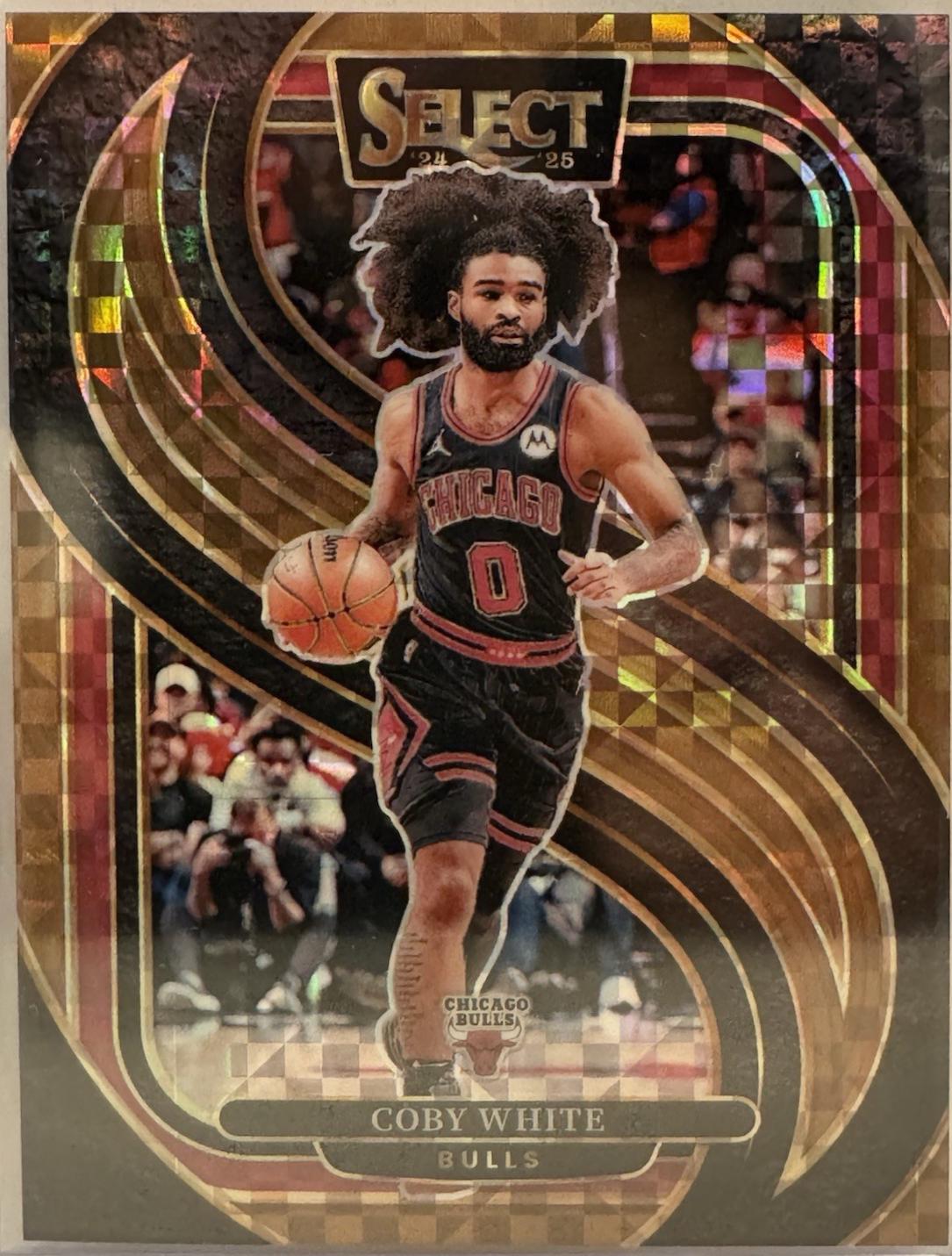 Coby White [Bronze Checker Prizm] #126