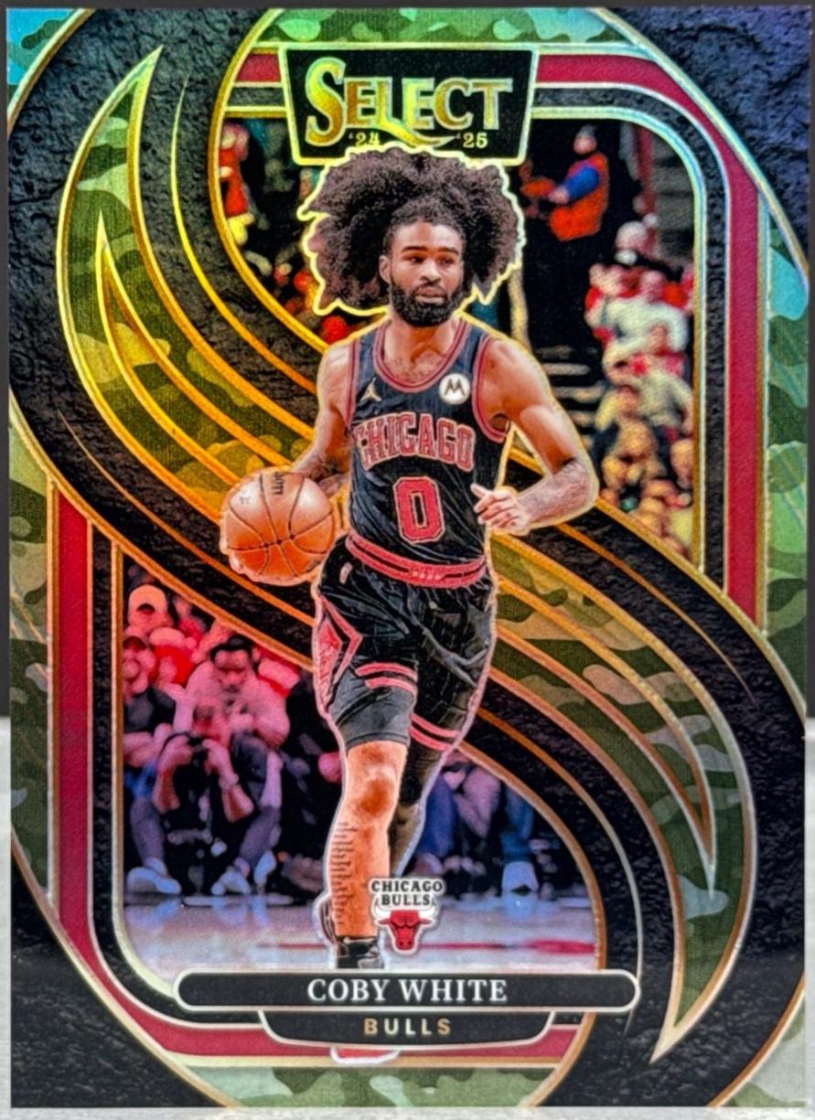 Coby White [Green Camo Prizm] #126