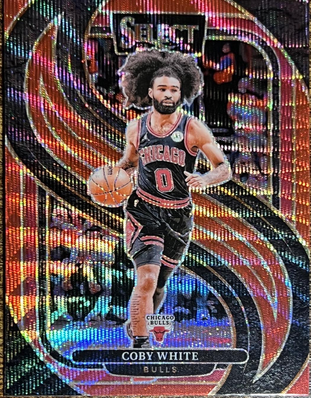 Coby White [Red Wave Prizm] #126
