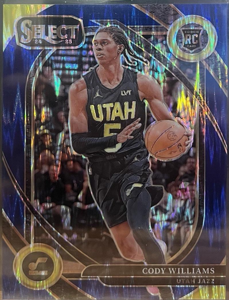Cody Williams [Blue Flash Prizm] #296