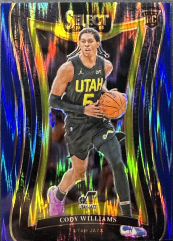 Cody Williams [Blue Flash Prizm] #394