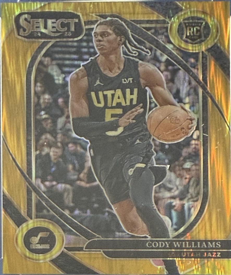 Cody Williams [Gold Flash Prizm] #296