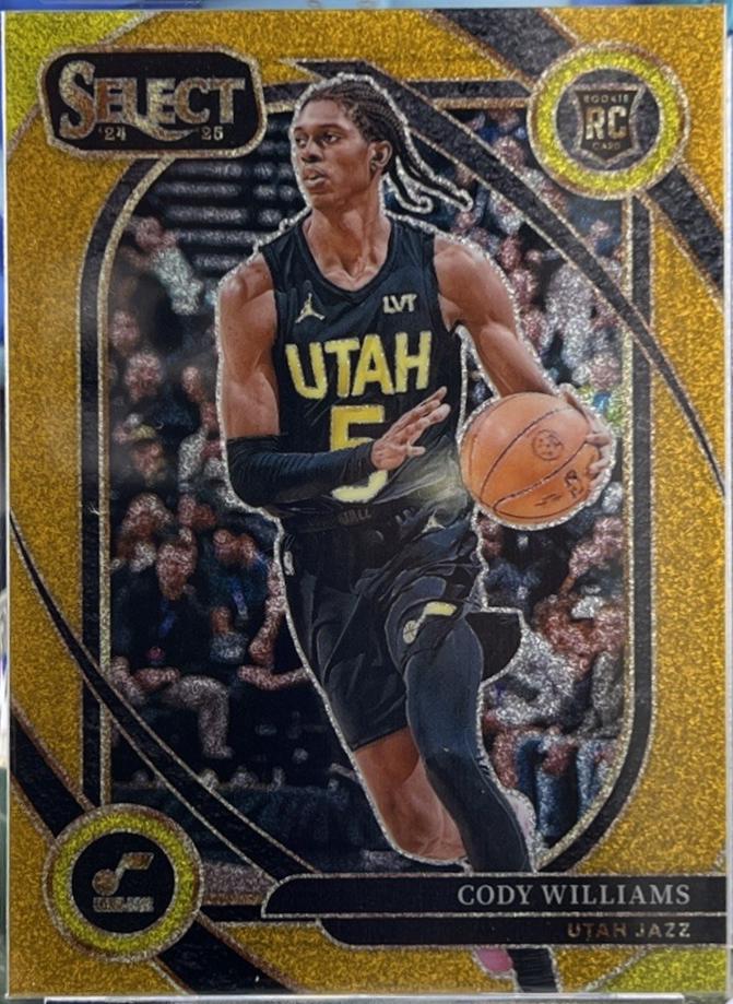 Cody Williams [Gold Glitter Prizm] #296