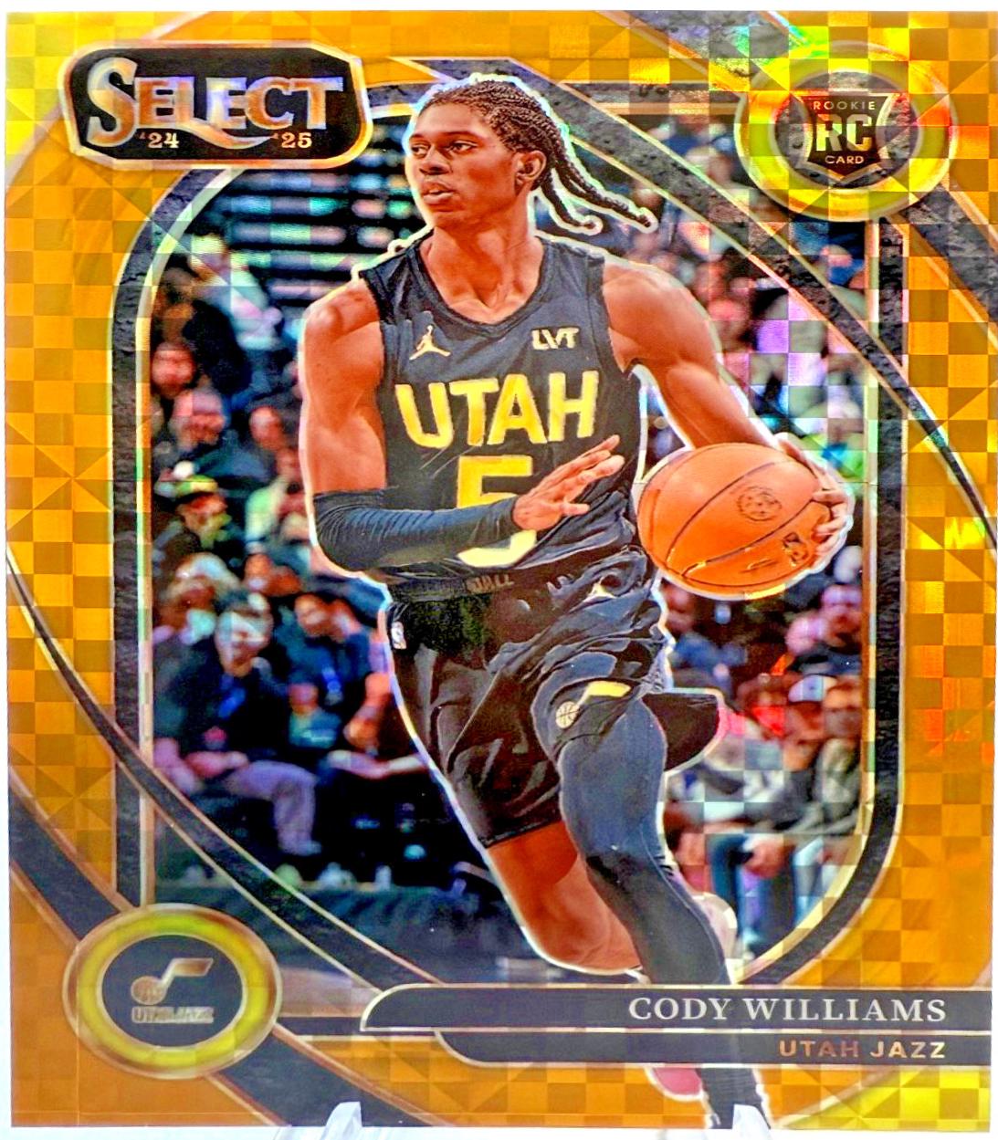 Cody Williams [Gold Tectonic Prizm] #296