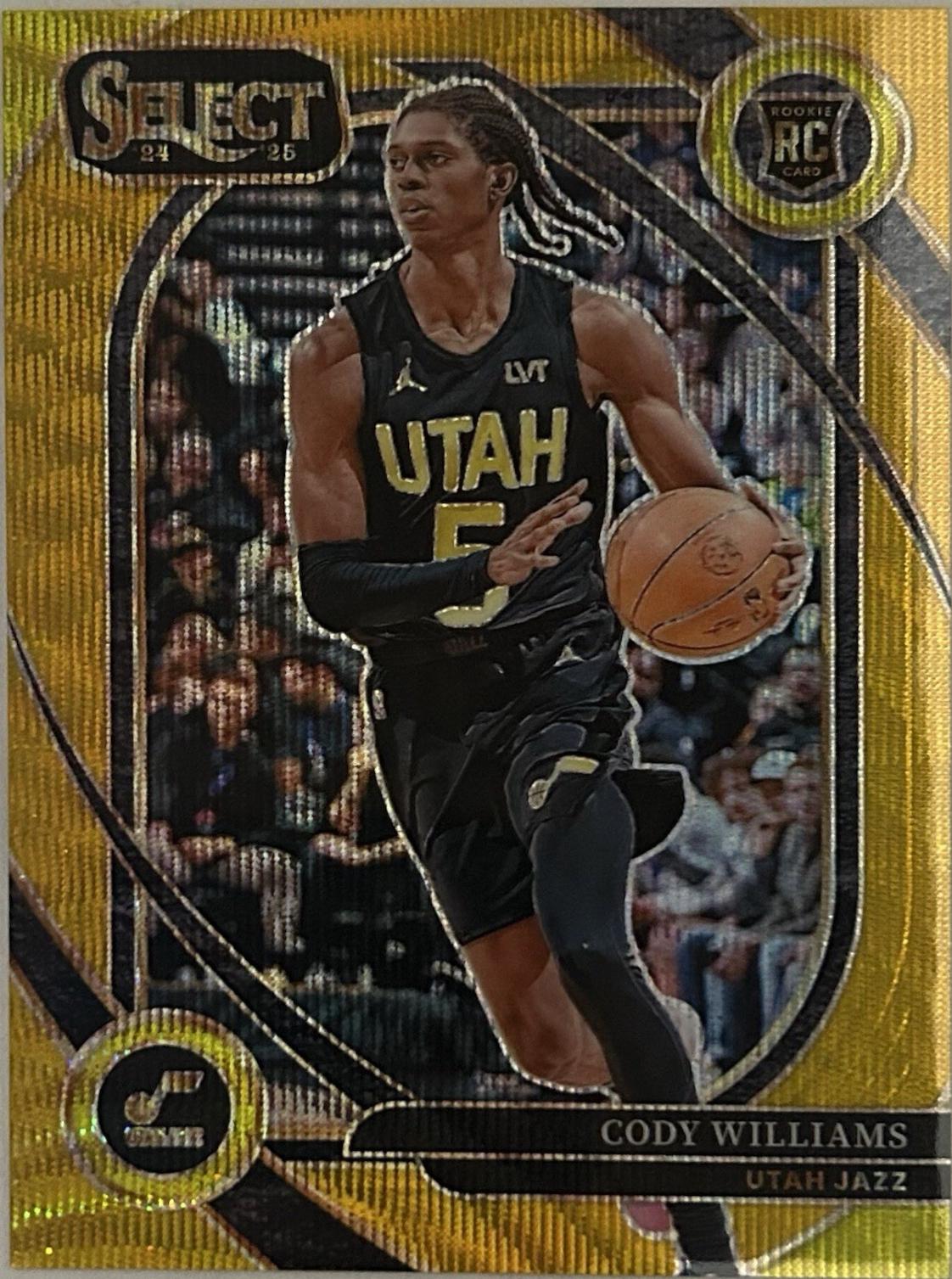 Cody Williams [Gold Wave Prizm] #296