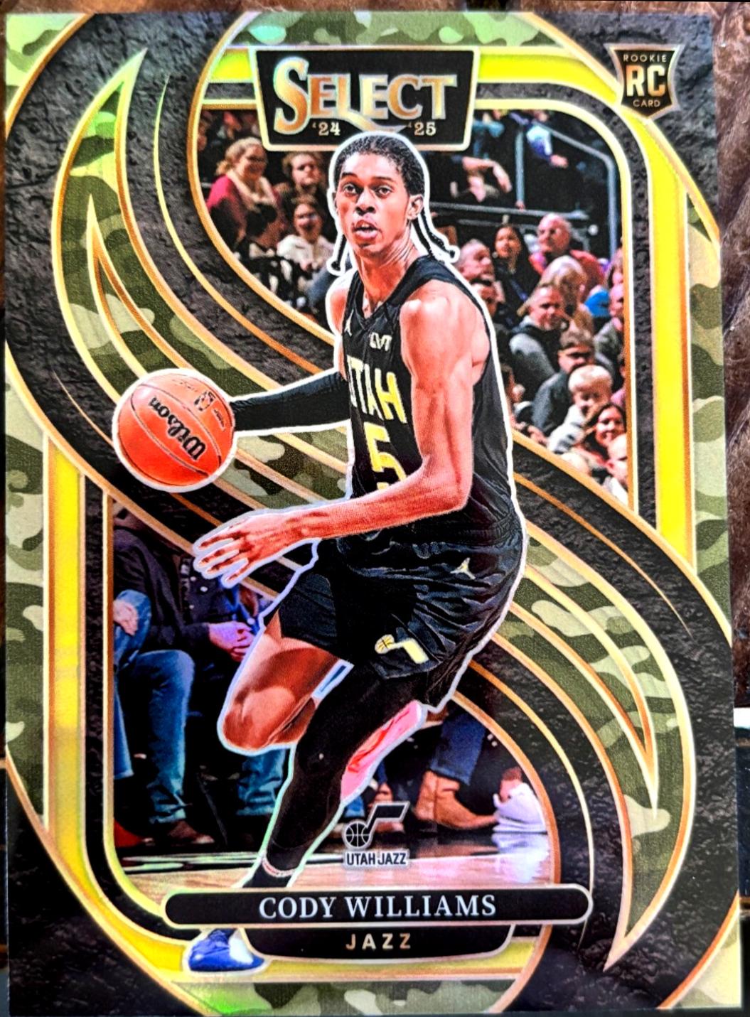 Cody Williams [Green Camo Prizm] #172