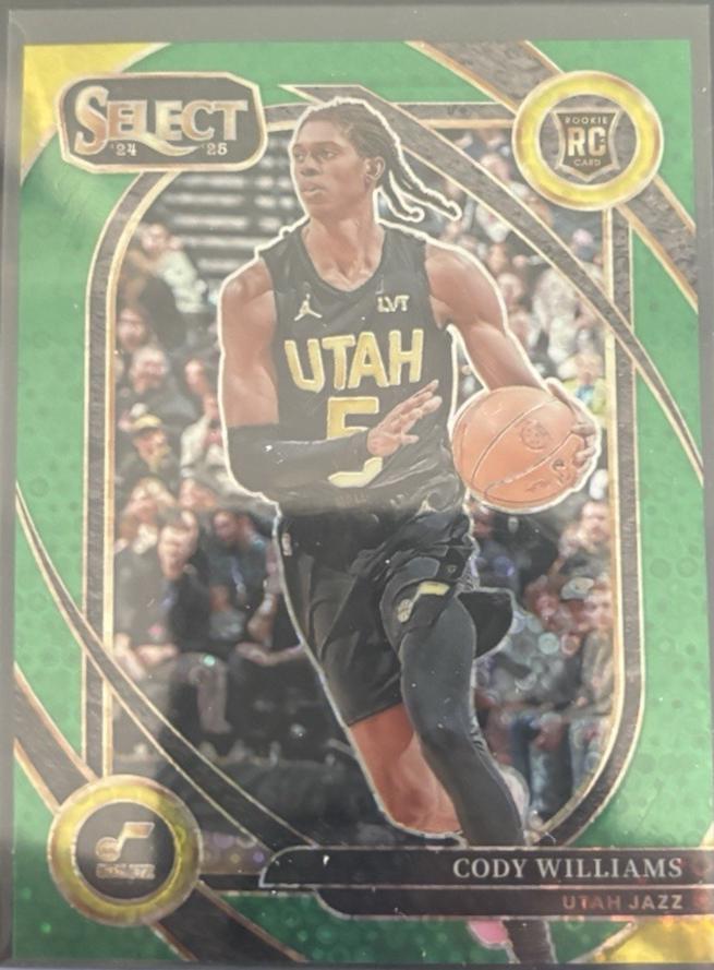 Cody Williams [Green Disco Prizm] #296
