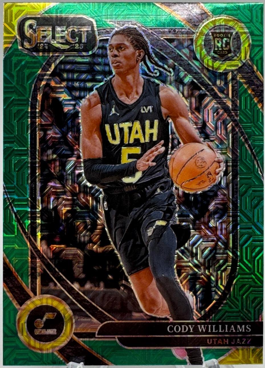 Cody Williams [Green Mojo Prizm] #296