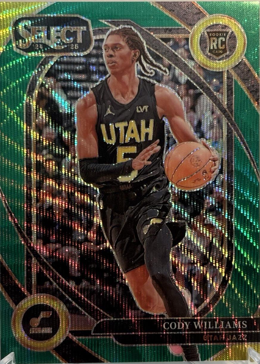 Cody Williams [Green Wave Prizm] #296