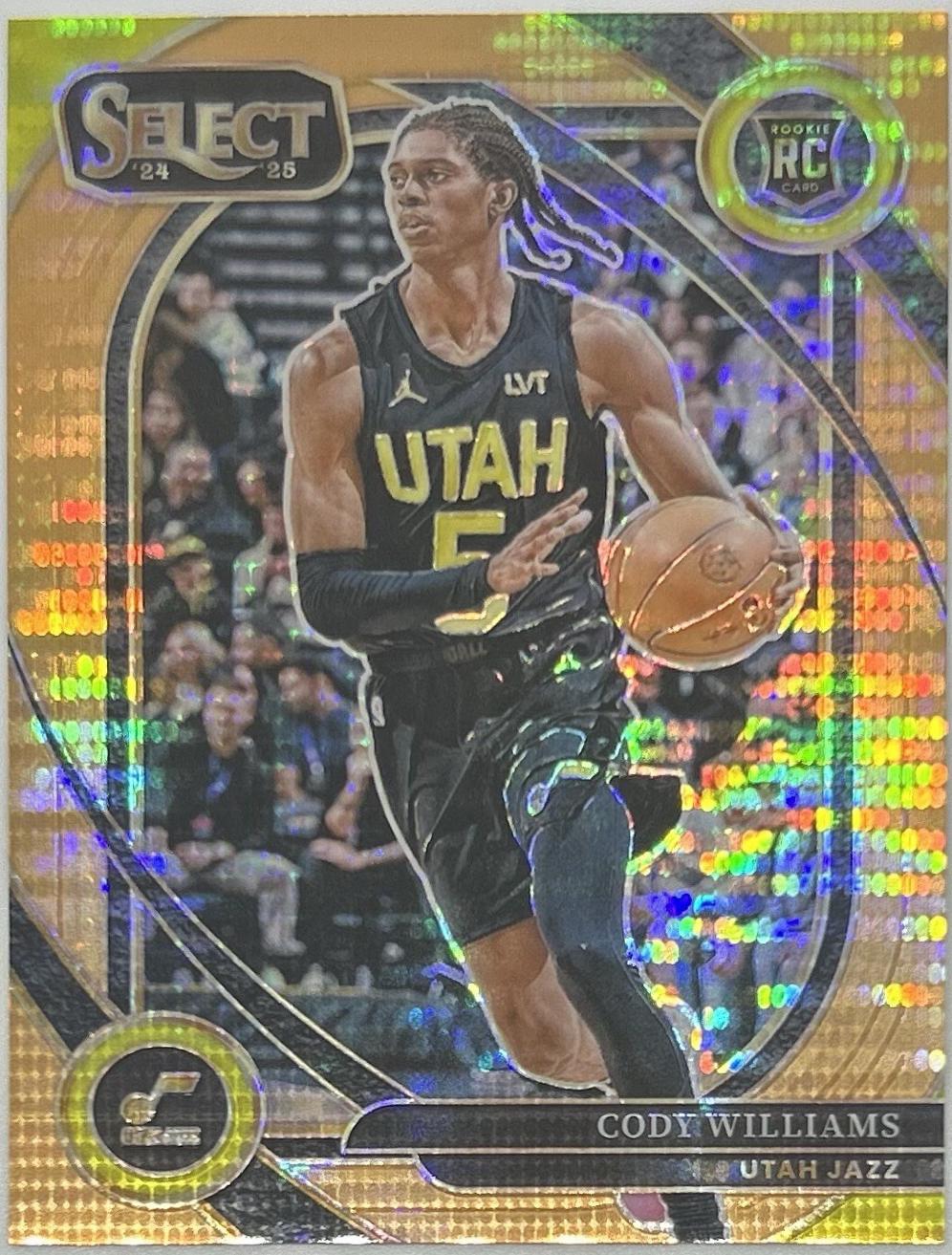 Cody Williams [Neon Orange Pulsar Prizm] #296