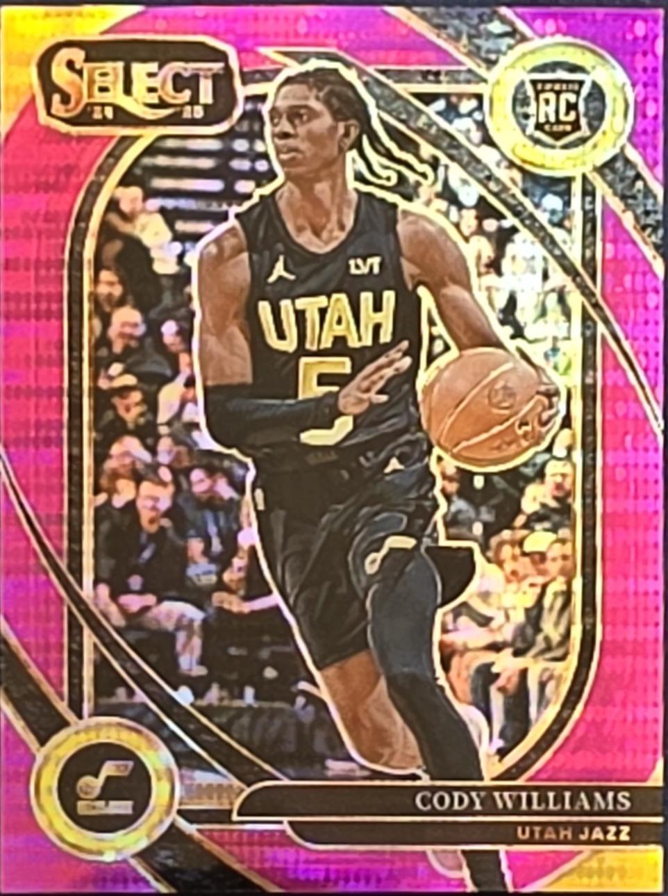 Cody Williams [Neon Purple Pulsar Prizm] #296