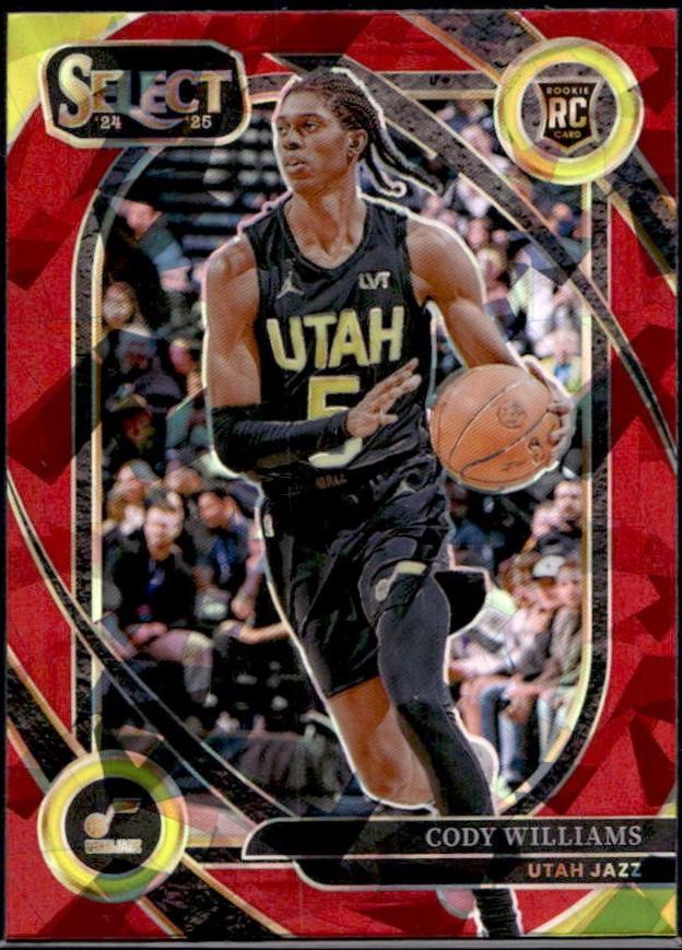 Cody Williams [Red Cracked Ice Prizm] #296