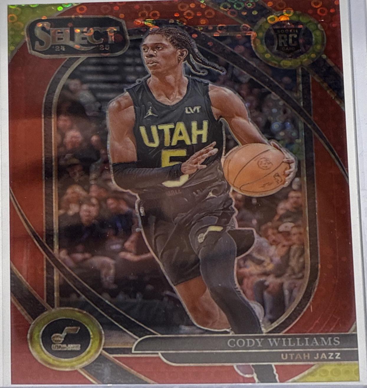 Cody Williams [Red Disco Prizm] #296