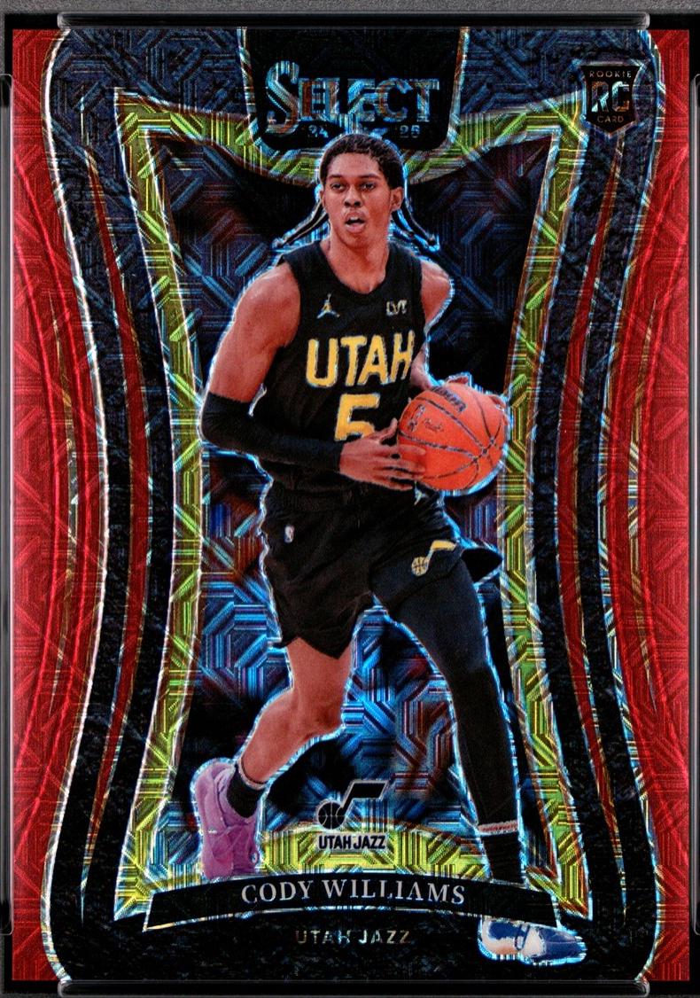 Cody Williams [Red Mojo Prizm] #394