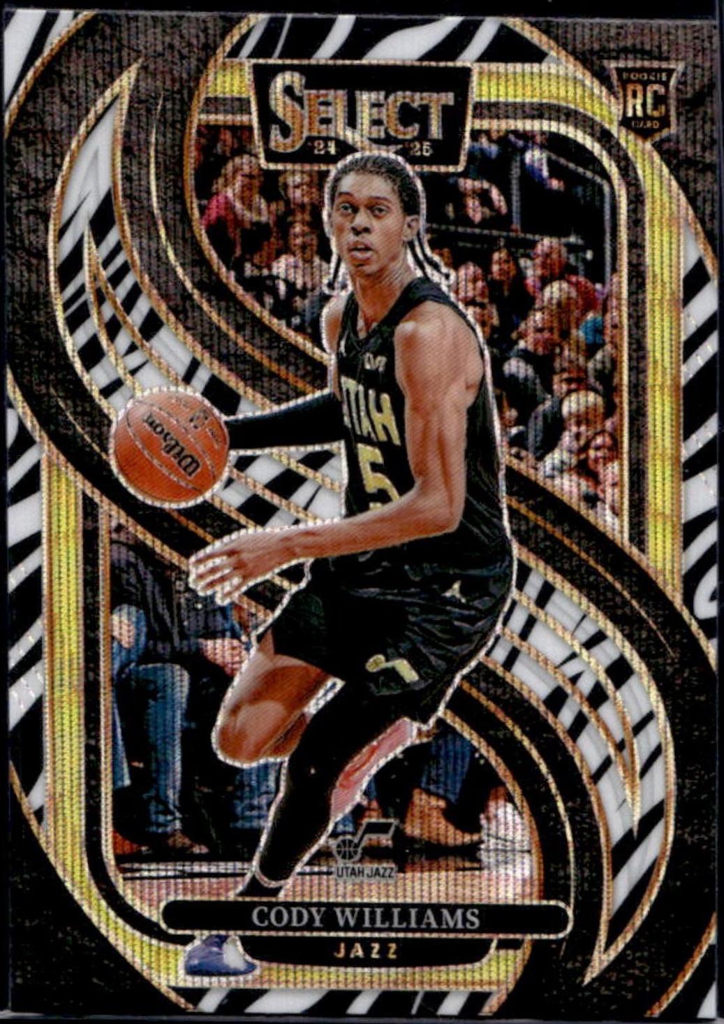 Cody Williams [Zebra Prizm] #172