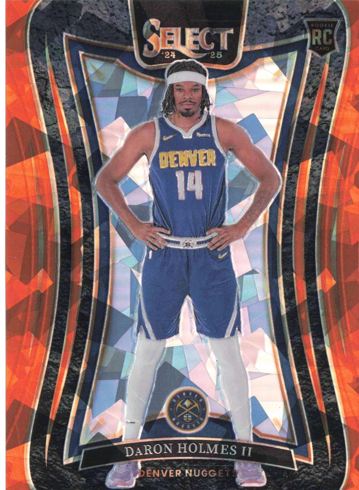 DaRon Holmes II [Orange Cracked Ice Prizm] #383