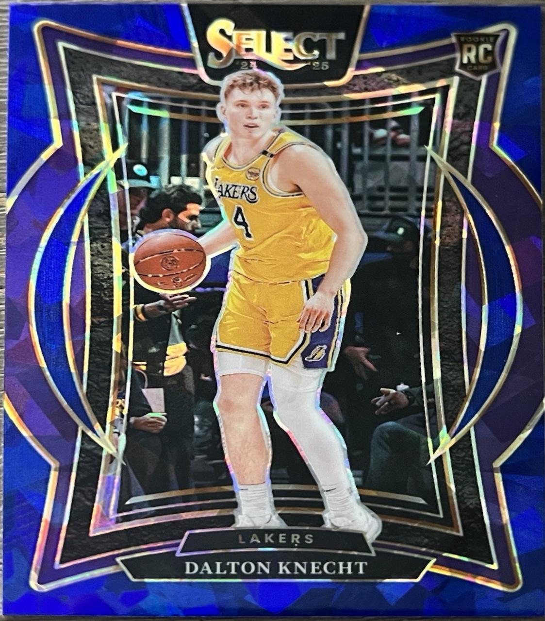 Dalton Knecht [Blue Cracked Ice Prizm] #91