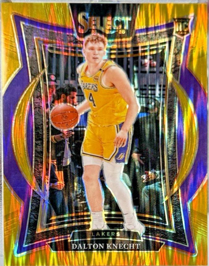 Dalton Knecht [Gold Flash Prizm] #91