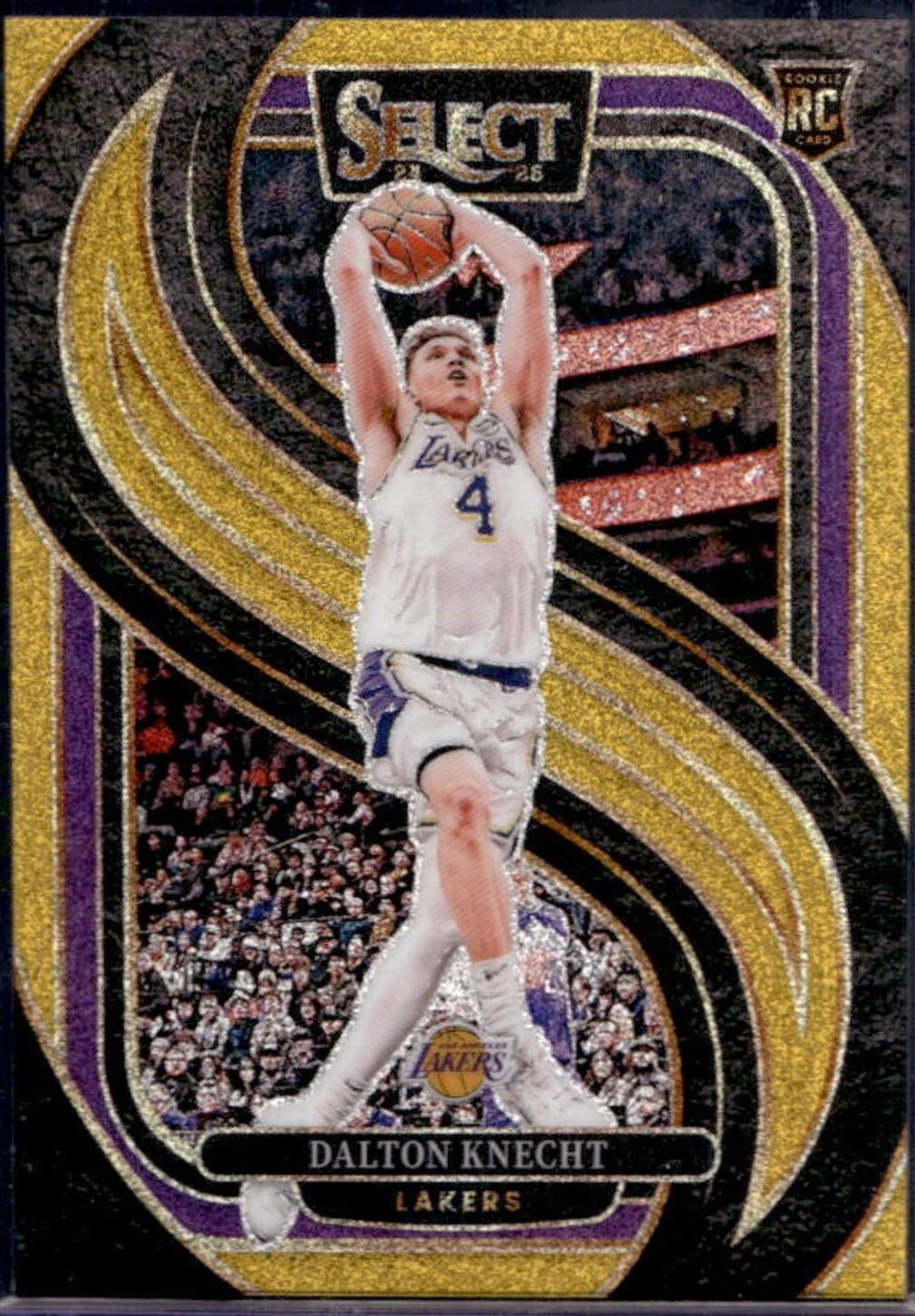 Dalton Knecht [Gold Glitter Prizm] #186